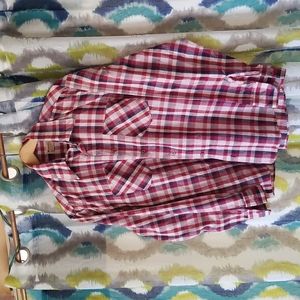 Vintage Wedgefield plaid shirt, size L 16 - 16 1/2